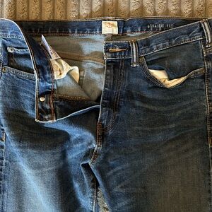 Dockers Dark Blue Straight Jeans